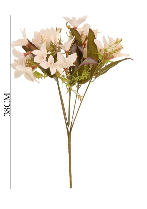 Ramo de flores artificiales lirios otoñales para decoración