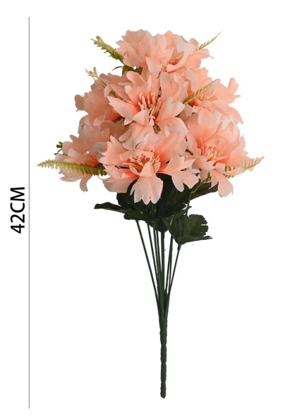 Ramo de flores artificiales naranjas - Decoración floral