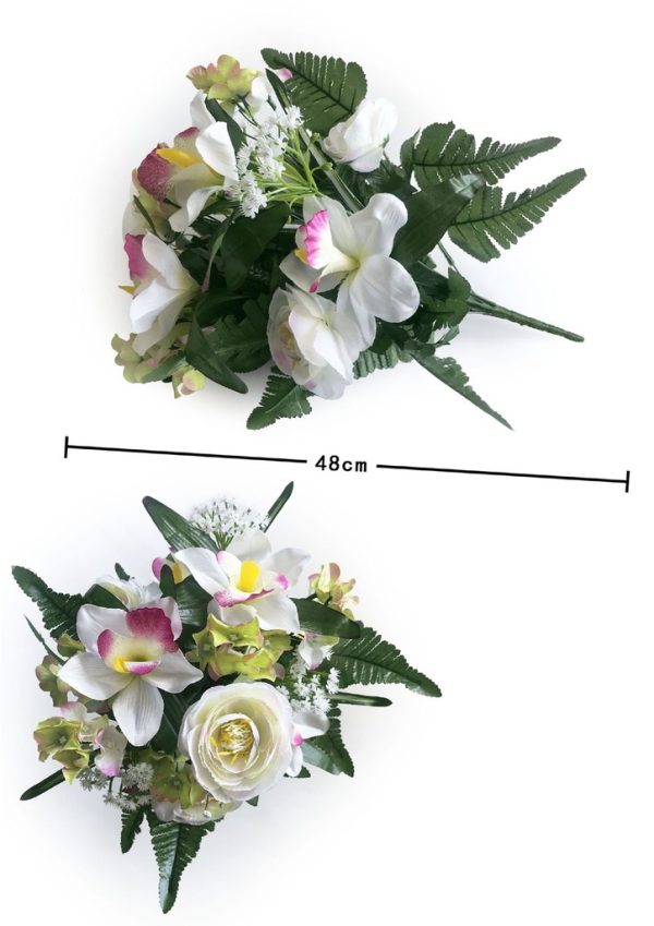 Ramo de flores falsas tridimensional  - Decoración floral
