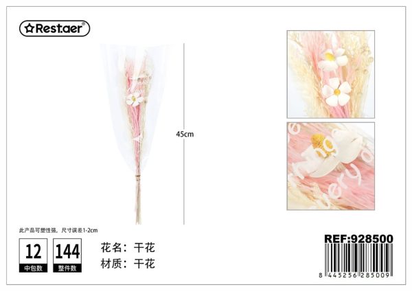 Ramo de flores secas 45CM - Flores artificiales