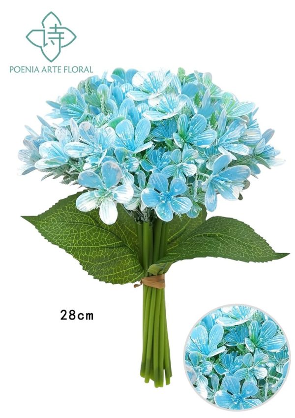 Ramo de flores silvestres artificiales (16 tallos) - Decoración