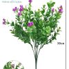 Ramo de hierbas de agua con pequeñas flores - Ramo decorativo - Serie de hierbas de agua