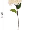 Ramo de hortensias 4 esquinas VARA HORTENSIA ARTIFICIAL - Decoración floral