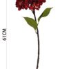 Ramo de hortensias 4 esquinas VARA HORTENSIA ARTIFICIAL - Decoración floral - Imagen 2