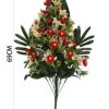 Ramo de orquídeas y rosas (18 cabezas)