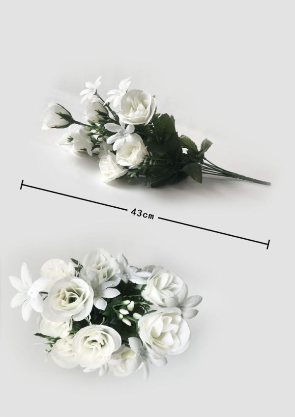 Ramo de pequeñas rosas (10 cabezas) - Imagen 2