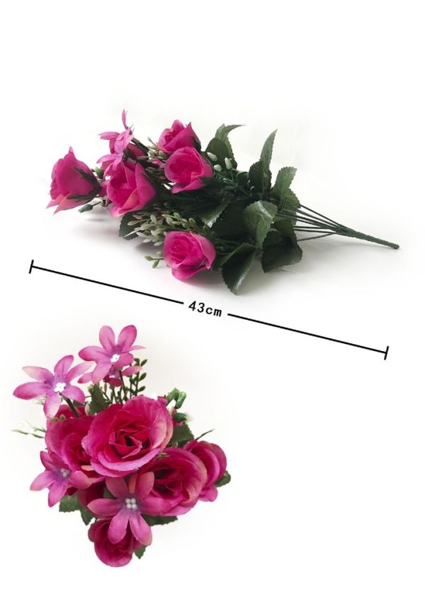 Ramo de pequeñas rosas (10 cabezas) - Imagen 3