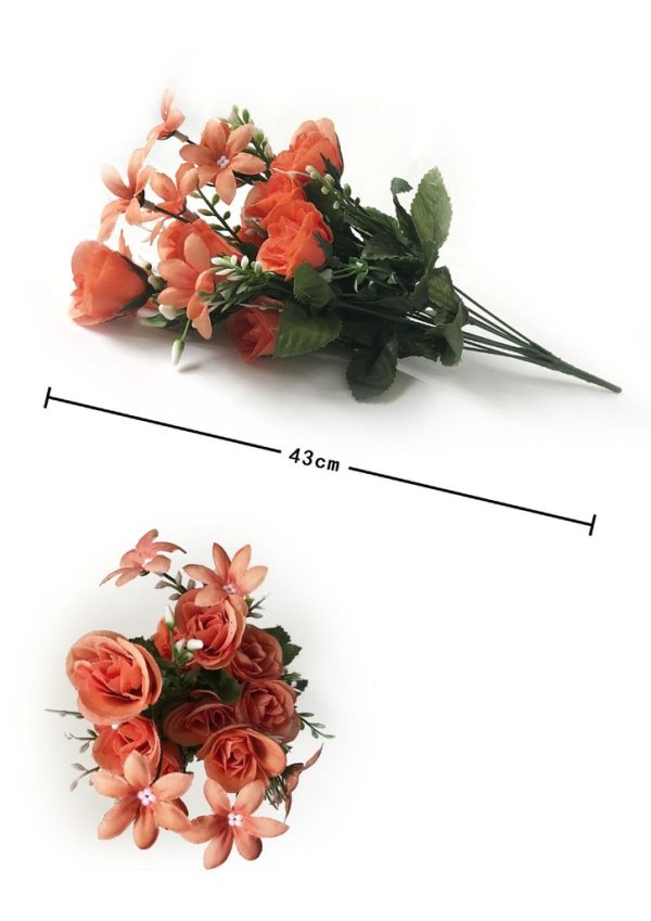 Ramo de pequeñas rosas (10 cabezas) - Imagen 4