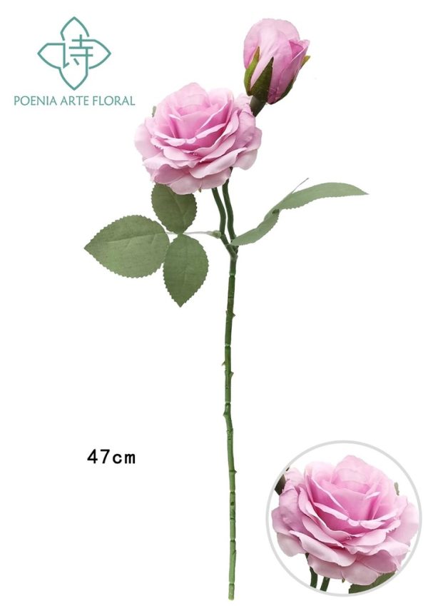 Ramo de rosas de aceite nuevos en color morado - Decoración floral