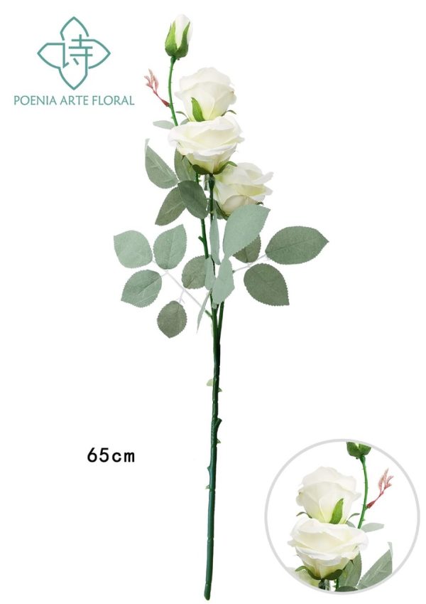 Ramo de rosas de amor de 4 cabezas - Decoración floral