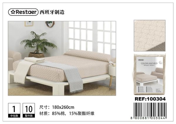 Manta multiuso 180*260 cm - Mantas y accesorios textil - Imagen 5