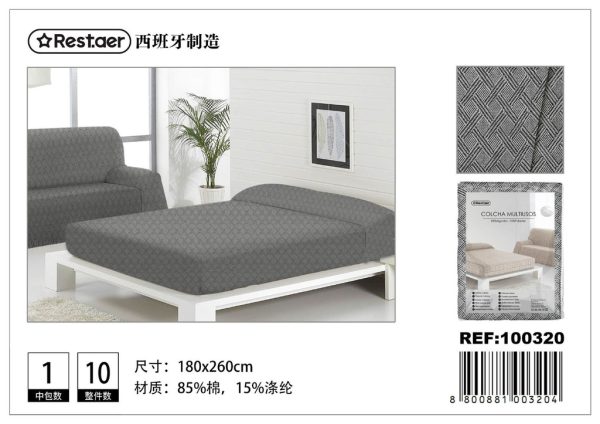 Manta multiuso 180*260 cm - Mantas y accesorios textil - Imagen 9