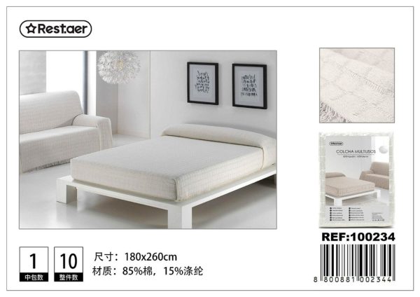 Manta multiuso 180*260 cm - Mantas y accesorios textil - Imagen 10