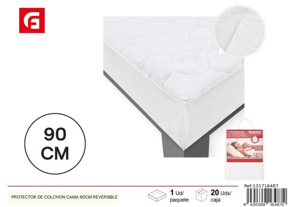 Protector de colchón cama 90CM reversible - Ropa de cama
