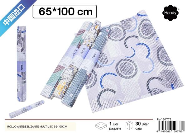 Rollo antideslizante multiuso 65 x 100 cm - Textiles y protección