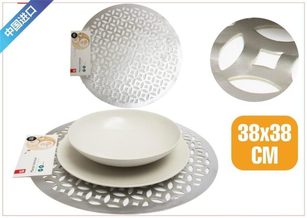 Salvamantel circular 38*38 cm - Textil para el hogar y salvamanteles