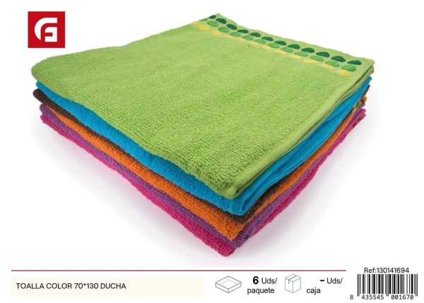 Toalla de color 70x130 cm - Toallas de baño