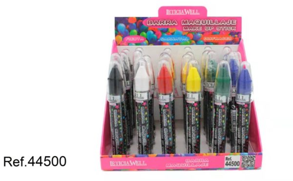 Barra de maquillaje fiesta 6 colores 24/U 44500 LW - Pintacara - Accesorios de fiesta