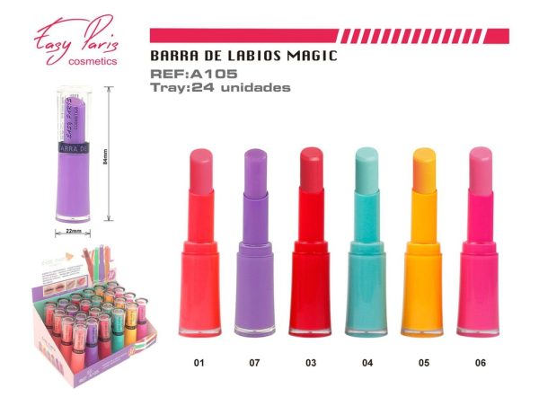 Barras de labios 24H mágico 24/U - Labios de larga duración