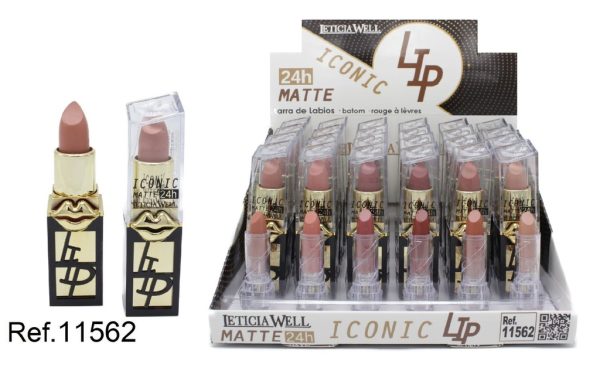 Barras de labios mate 24h 24 unidades 11562