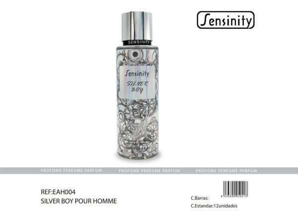 Body spray Silver Boy 250 ml Sensinity - Fragancia masculina