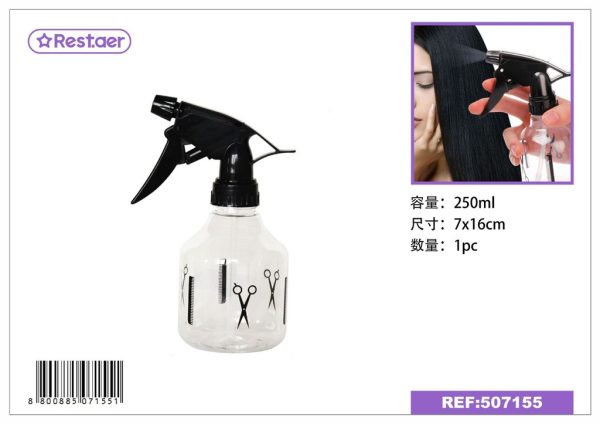 Botella de spray 250ml para peluquería y belleza