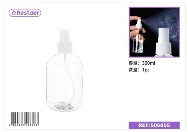 Botella de spray 300ml para productos de belleza y viajes