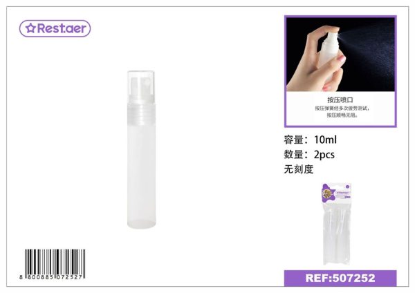 Botella para perfume 10 ml 2 piezas - Frascos y envases de belleza
