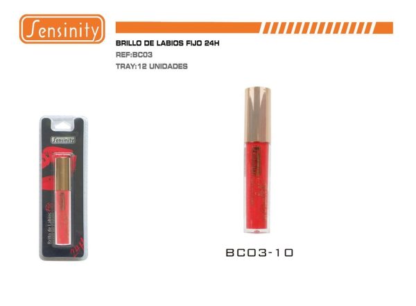 Brillo labial fijo 24h 12 uds - Maquillaje de labios