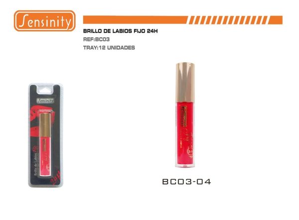 Brillo labial fijo 24h 12 uds - Maquillaje de labios - Imagen 3