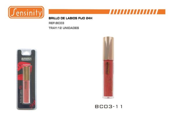 Brillo labial fijo 24h 12 uds - Maquillaje de labios - Imagen 4