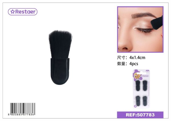 Brocha de maquillaje 4pcs 4*1.4cm - Herramientas de maquillaje y cuidado personal