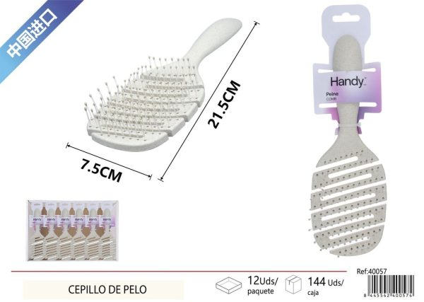 Cepillo de pelo de cerdas huecas - Accesorios de belleza para el cabello