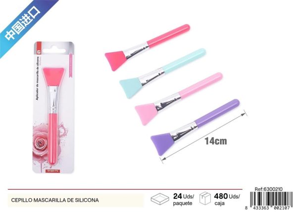 Cepillo para mascarilla de silicona - un uso