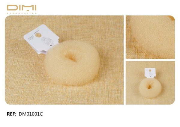 Coletero donut 10 cm 12/U DM01001C - Accesorios de belleza para peinados