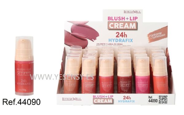 Colorete + crema para labios 24/U 44090 - Maquillaje