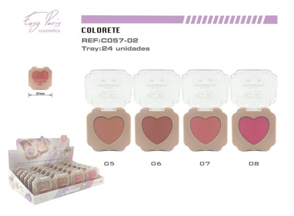 Colorete 24/u - Cosméticos