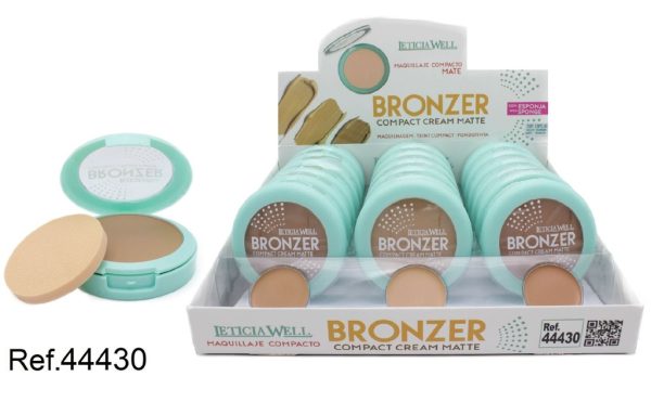 Crema compacta bronceadora mate 18 unidades - Cosméticos y maquillaje - Imagen 2