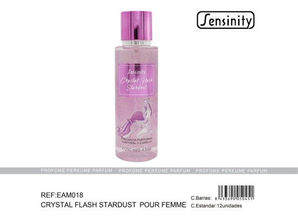 Crystal Flash Stardust para cuerpo y cabello, brillo corporal