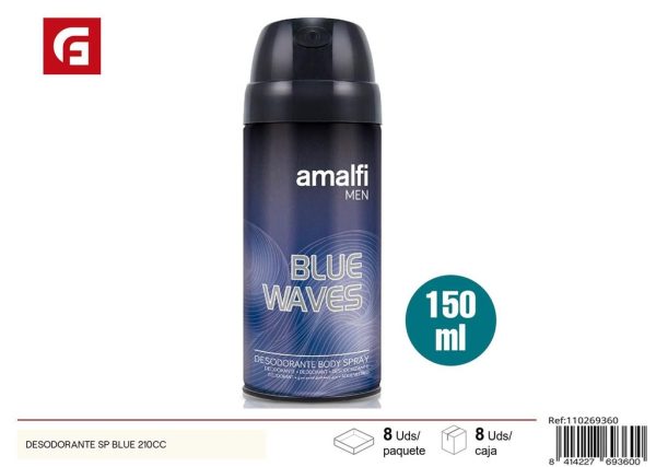 Desodorante SP Blue 210 cc - Productos de cuidado personal
