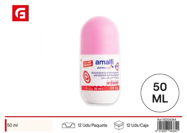 Desodorante roll-on antitranspirante 50ML - Productos de cuidado personal
