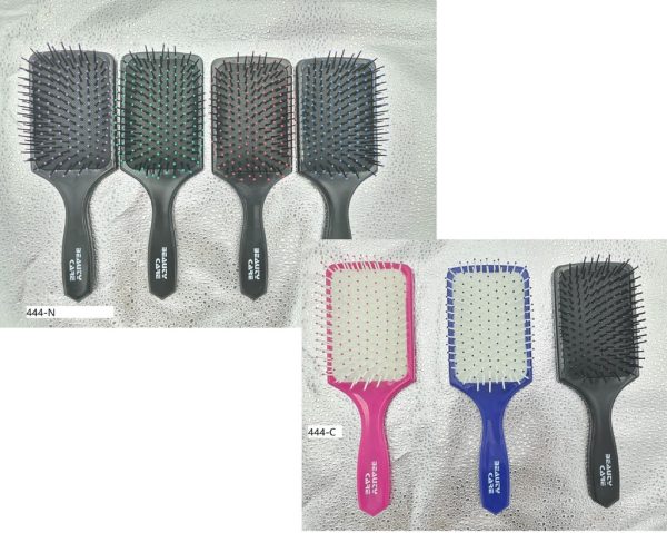 Escobilla neumática cuadrada 24cm 6/u 444-n hierbas - Cepillos y peines de calidad