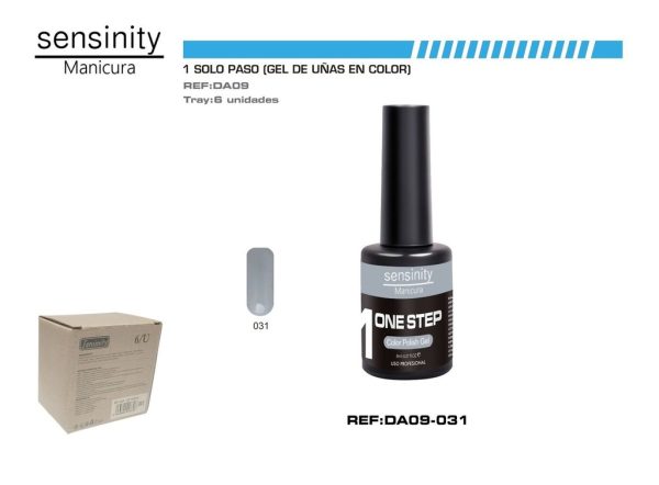 Esmalte gel gris M. UV/LED 1 paso - Productos de belleza - Imagen 2