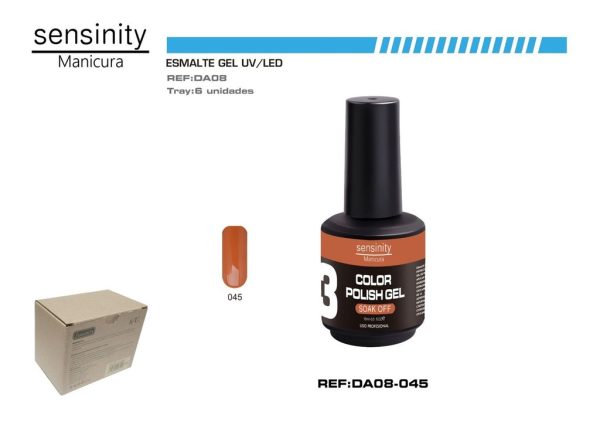 Esmalte gel marrón UV/LED 3 soak off - Cosméticos - Imagen 2