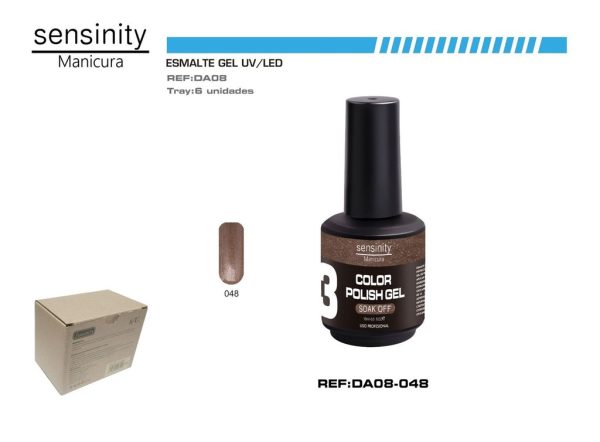 Esmalte gel marrón UV/LED 3 soak off - Cosméticos - Imagen 3