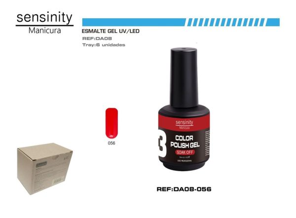 Esmalte gel rojo UV/LED 3 soak off - Cosméticos - Imagen 5