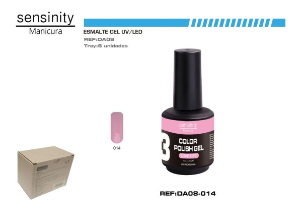 Esmalte gel rosa UV/LED 3 soak off - Esmalte de gel de fácil remoción - Imagen 11