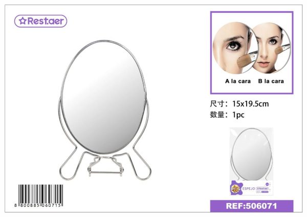 Espejo ovalado 8 pulgadas - Accesorios de belleza