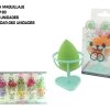 Esponja de maquillaje con soporte 12/U - Esponjas para el rostro