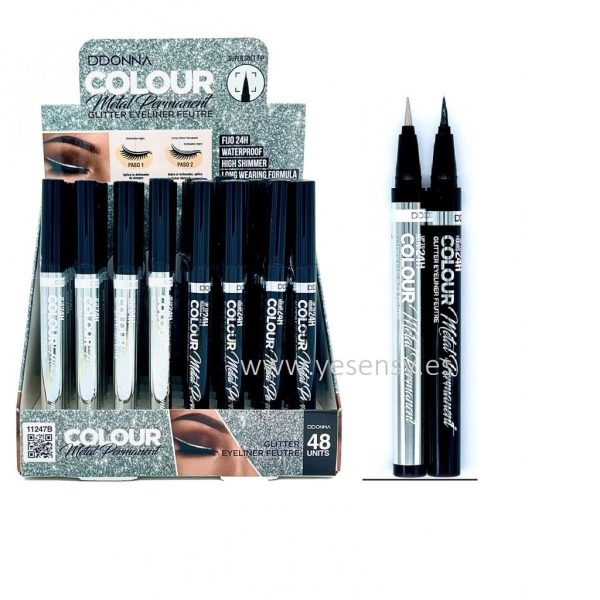 Eyeliner color metal perm. glitter 48/U 11247B DD - Cosméticos para ojos